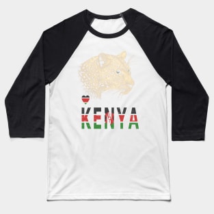 Love Kenya Baseball T-Shirt